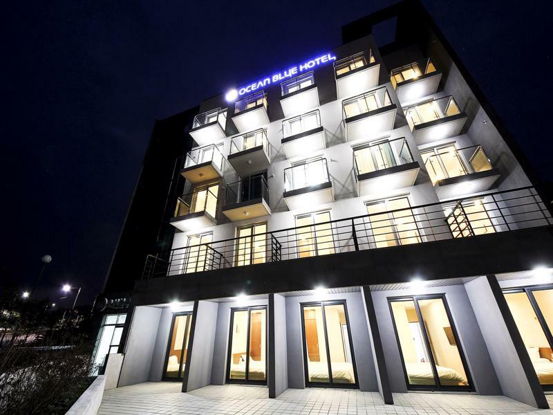 Jeju Jungmun Ocean Blue Hotel Seogwipo Ngoại thất bức ảnh