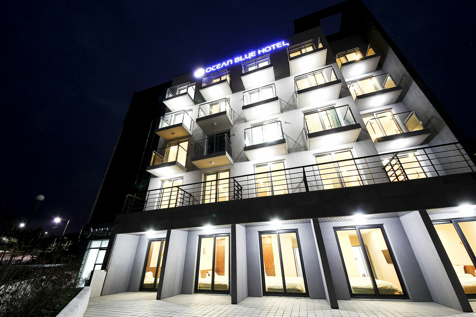 Jeju Jungmun Ocean Blue Hotel Seogwipo Ngoại thất bức ảnh